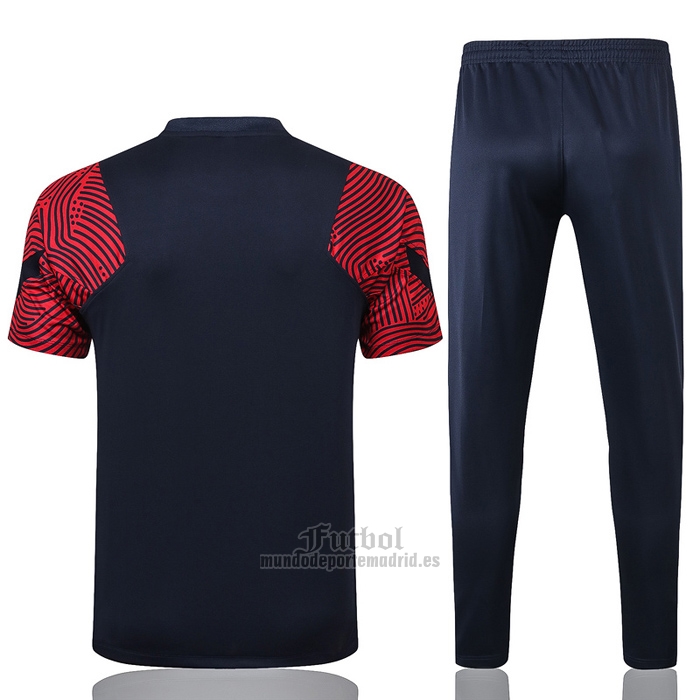 Chandal del Paris Saint-Germain Manga Corta 2020-2021 Azul